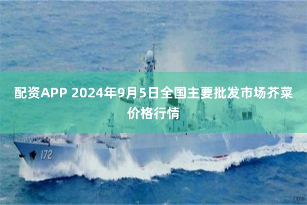 配资APP 2024年9月5日全国主要批发市场芥菜价格行情